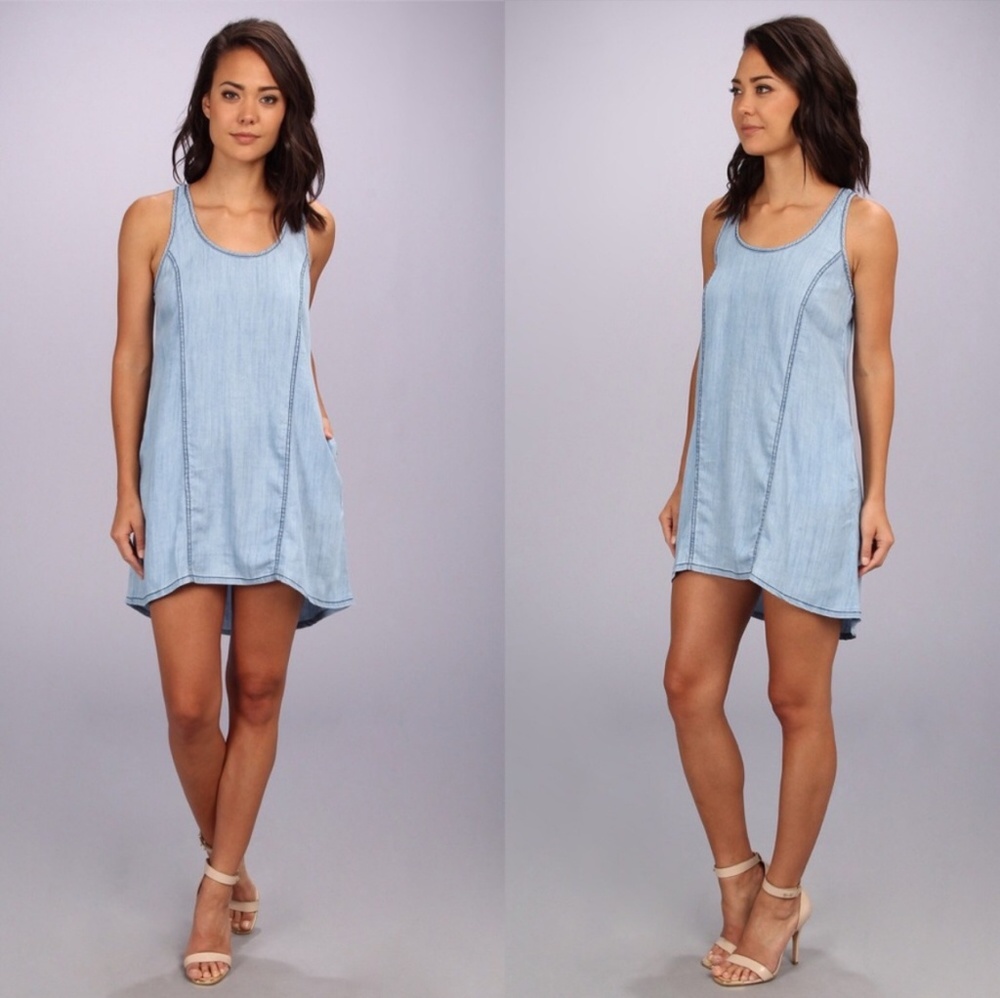 Anthropologie Michael Stars Chambray Dress